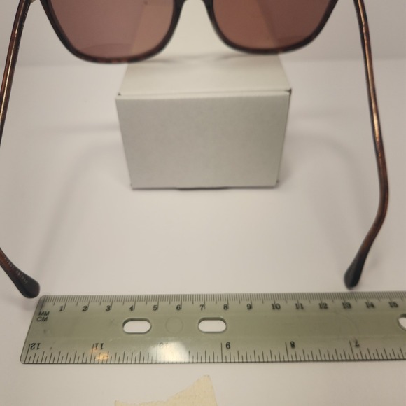Rare Marco Polo Hand Made Italy Sunglasses Size 59-20 Demi Frame Only main image 4